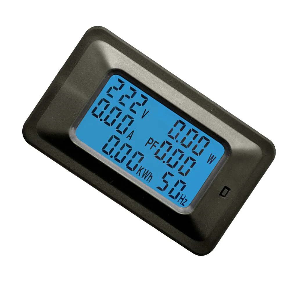

20A 110-250V Household Energy Meter Multifunctional Digital Power Meter Voltage Current Power Factor Frequency Monitor