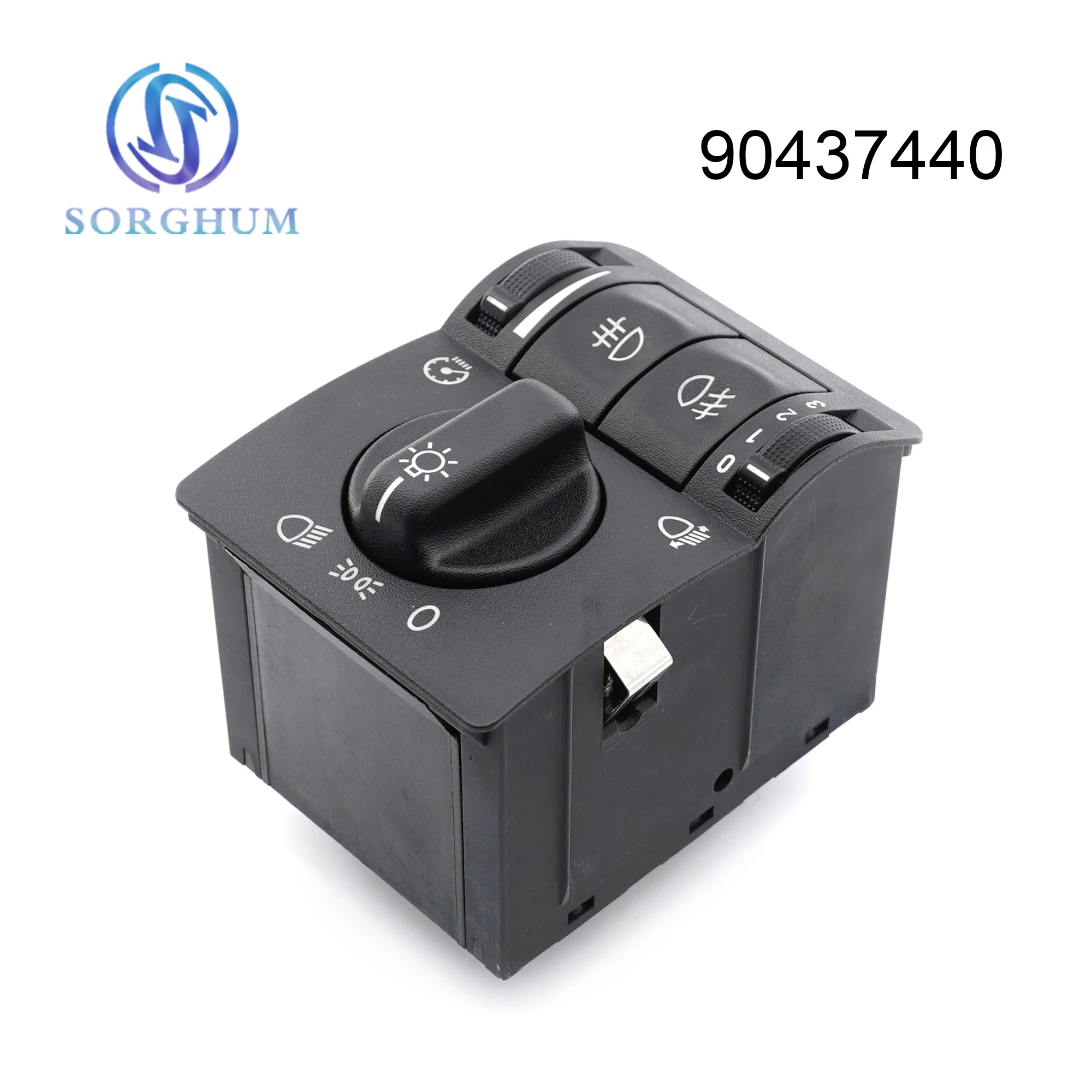 Sorghum 90437440 6240097 New Headlight Control Switch Head Fog lamp Switch For Opel Vectra Wagon Vauxhall 1995-2003