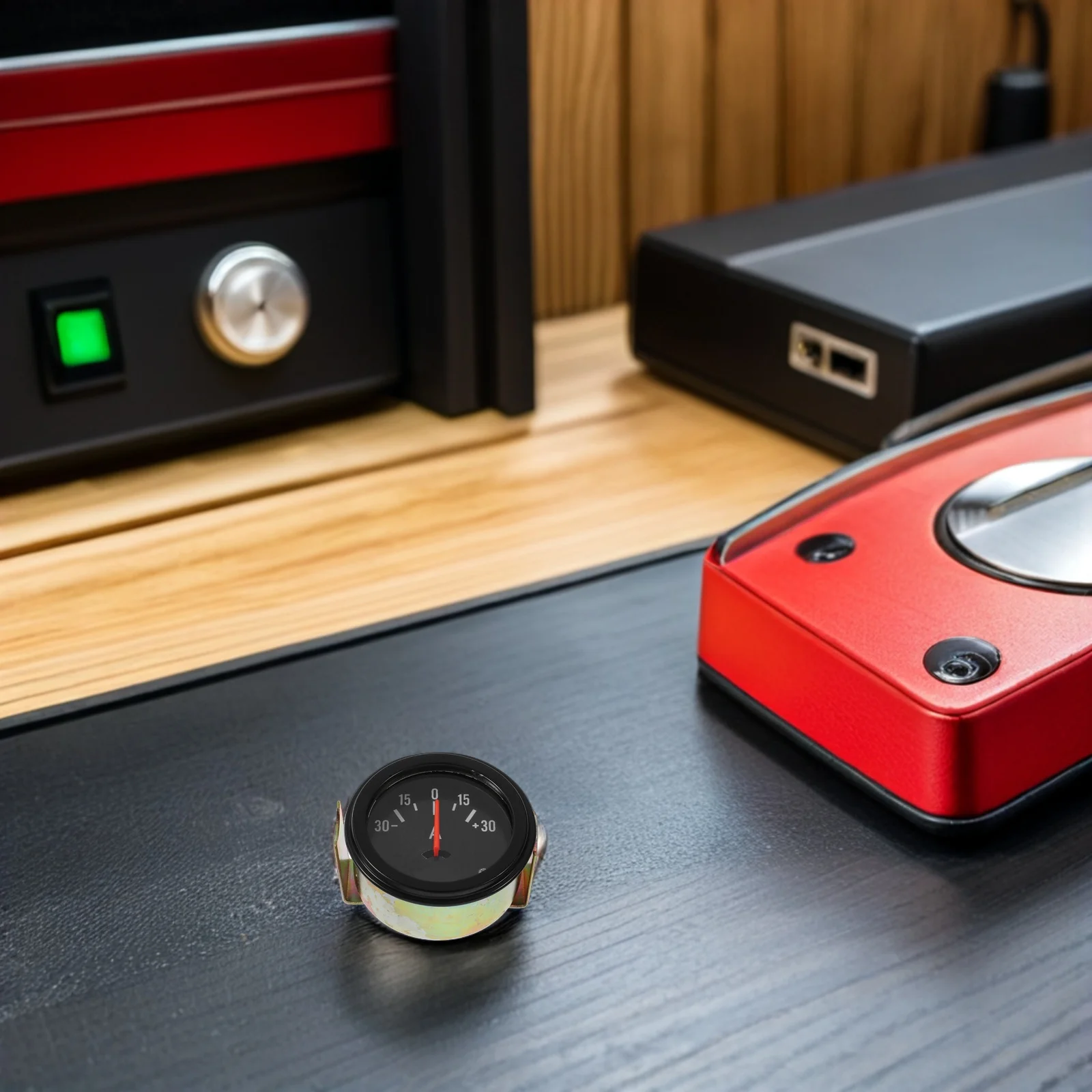 

2pcs Car Ammeter Gauge 12V-24V Universal Voltmeter Amp Meter For Vehicle Truck Boat Automotive Electrical Tester Voltage Current