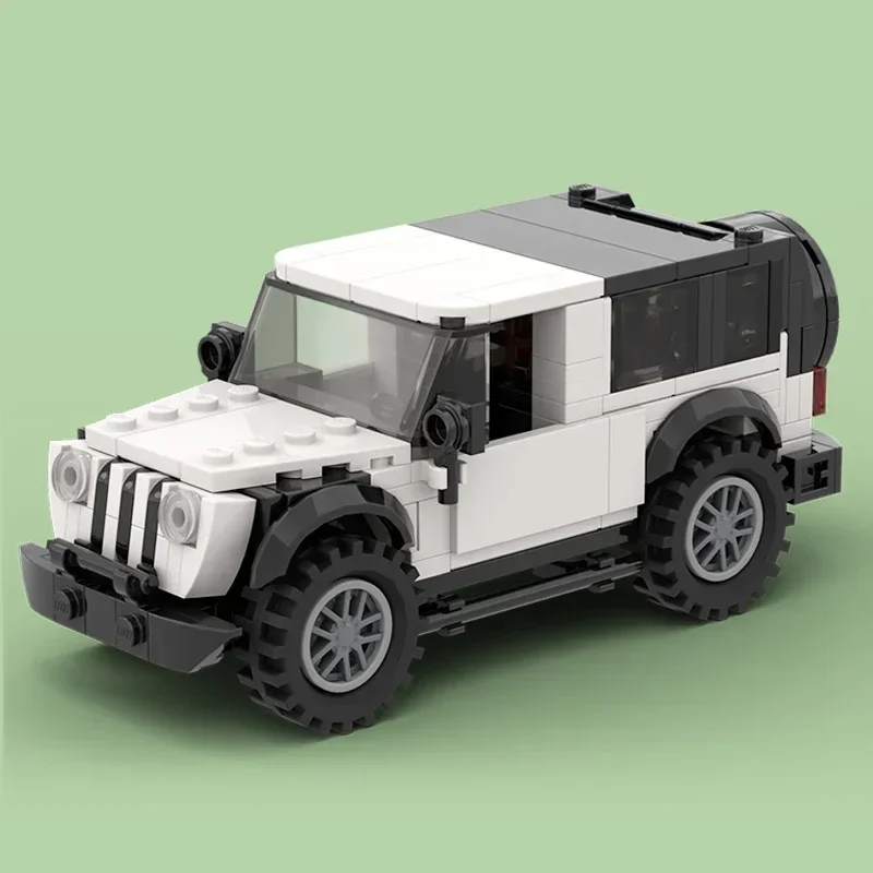 Stadsautomodel Moc Bouwstenen 6-brede Offroad-Snelheidskampioen Technologie Modulaire Blokken Cadeau Kerstspeelgoed Doe-Het-Zelf Sets Assemblage