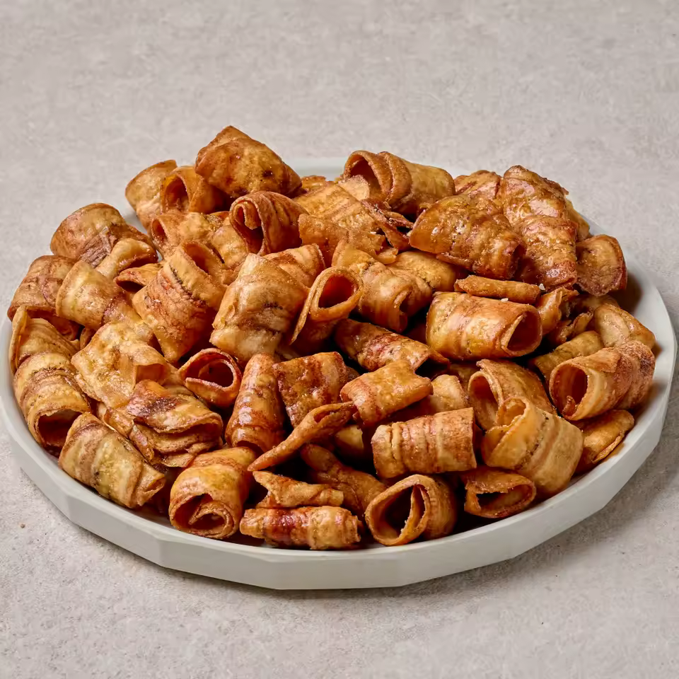 태국산 롤 바나나칩 300g 이미지