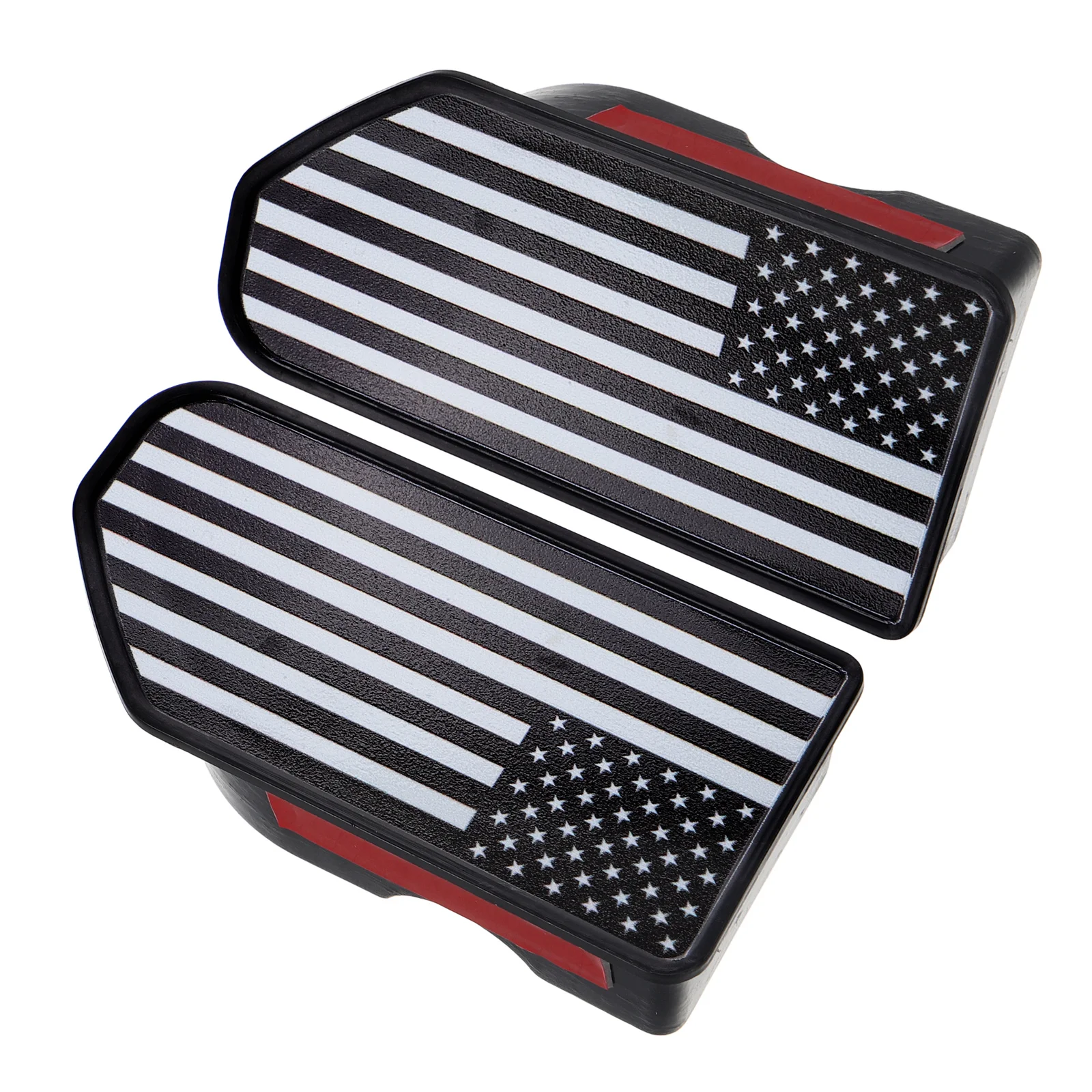 

2Pcs Dust Rain Flag Design Truck Bed Stake Pocket Covers Fits 2019 2020 Truck Accessories