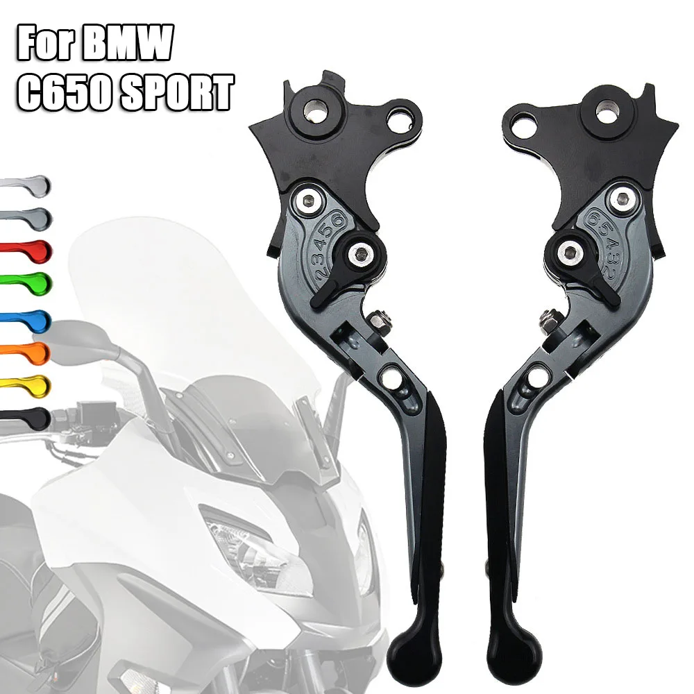 

Motorcycle Brake Clutch Levers For BMW C650 SPORT 2015 2016 2017 CNC Folding Adjustable Retractable Front Clutch Brake Levers