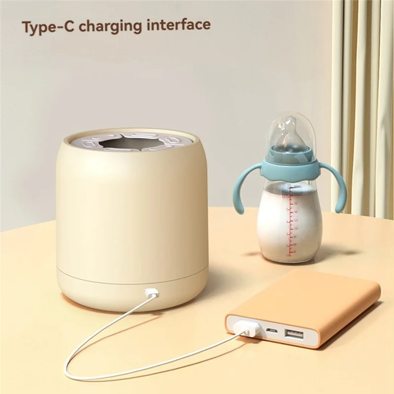 

P4-Portable Milk Shaker 75Mm Widened Flexible Card Slot 3 Gears Adjustable Electric Milk Blender For Nursing Daily Use