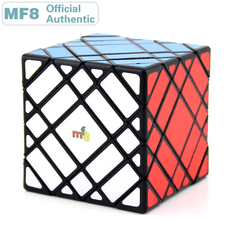 MF8 Elite 4 Layer Skewed Magic Cube Skewbed Professional Speed Puzzle Twisty Brain Teaser Educational Toys For Children