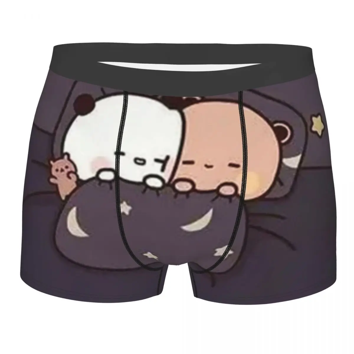 Cub Sleeping Man\'s Boxer Briefs Bubu Dudu Cartoon Highly Breathable Underwear High Quality Print Shorts Birthday Gifts