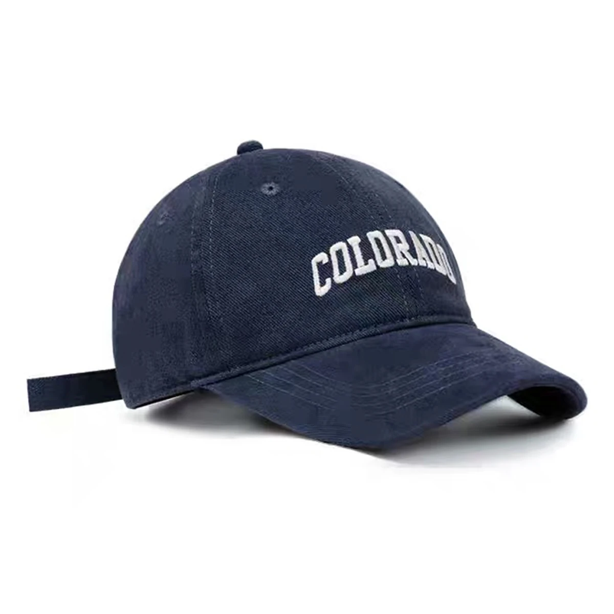 Unisex COLORADO Baseballkappen mit Buchstabenstickerei, Frühling und Herbst, für den Außenbereich, verstellbare Freizeithüte, Sonnenschutzhut, Sportkappe – Detail 5