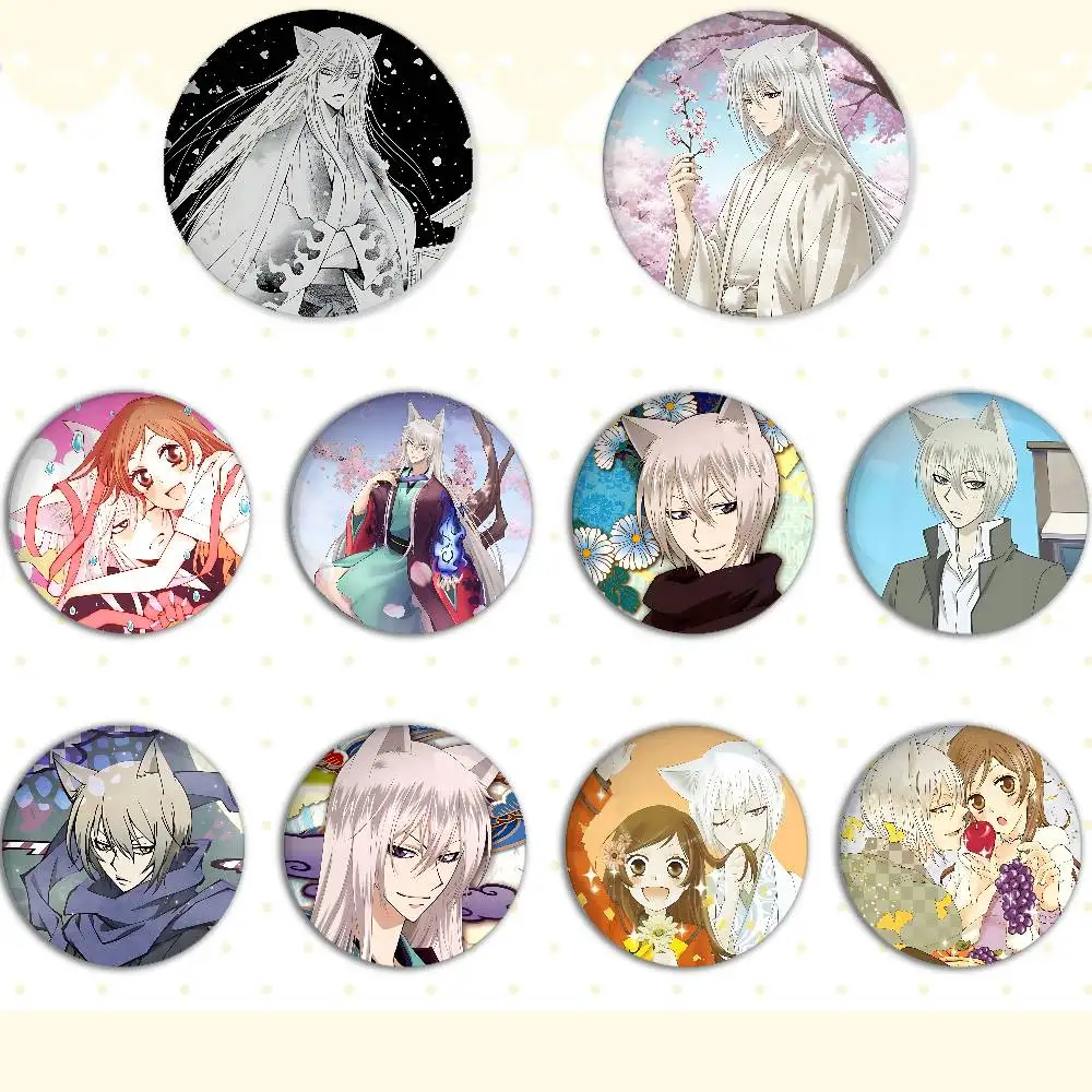 K-Kamisama Kiss Badges Button Creative Funny Quotes Badge Clothes Backpack Jewelry Gift For Kids Friends