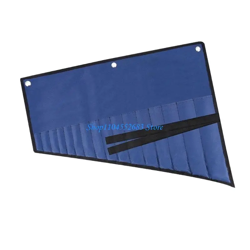 Y6GD Versatile Waterproof Fabric Tool Roll for Workshop Essentials Storage