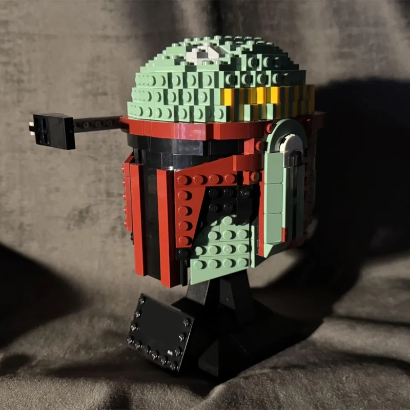 

MOC-75277 Шлем Бобы Звездный план Космический корабль Боевая модель Строительные блоки DIY Сборка Образовательные кирпичи Детские игрушки Рождественские подарки