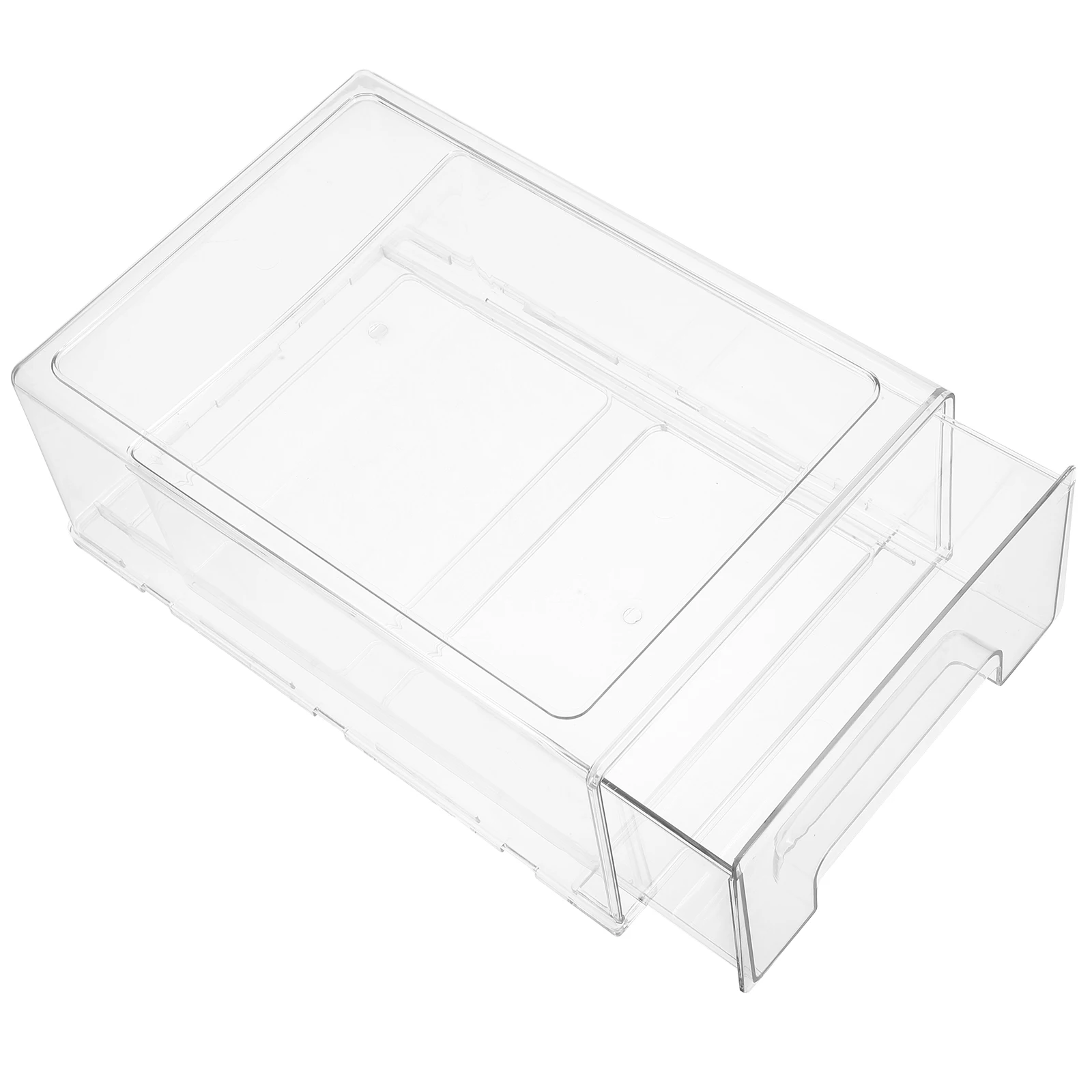 

Plastic Drawer Box Transparent Medium Multi-layer Cosmetics Plastic Drawer Storage Stationery Office Desktop Organizer