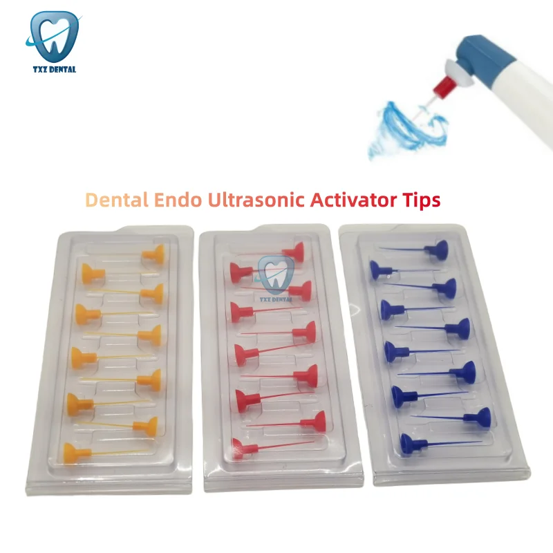 

20 Pcs/Set Dental Endo Ultrasonic Activator Tips For Root Canal Irrigator Plastic Sonic Irrigator Tips Dentistry Endodontic Tool