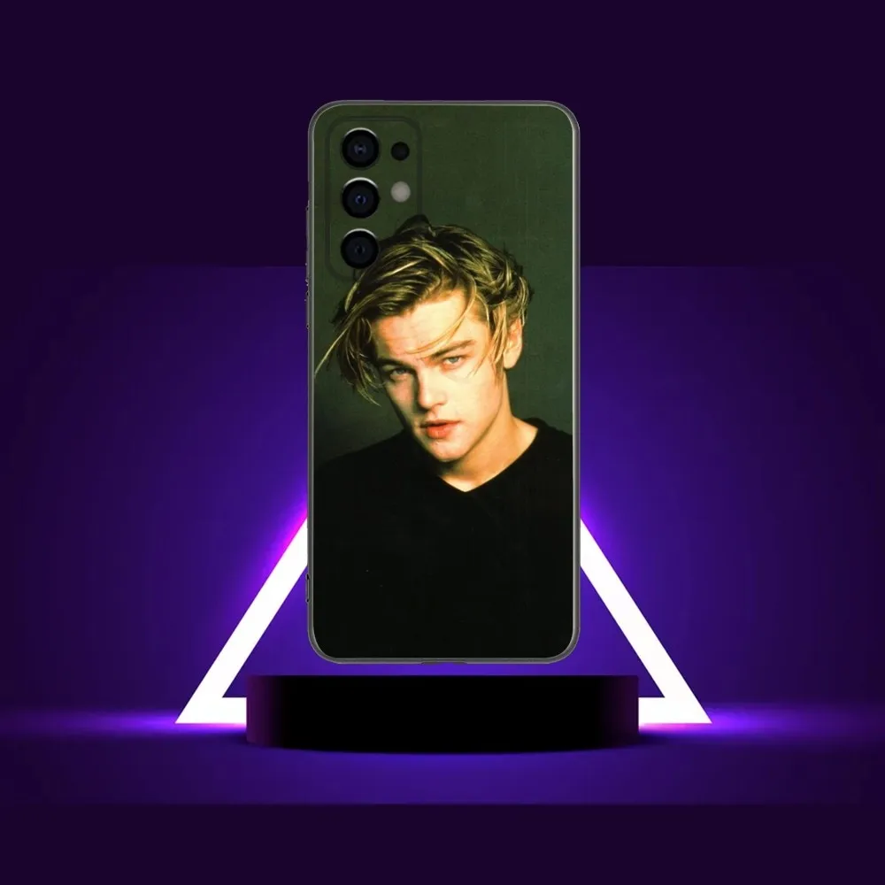 L-Leonardo D-Dicaprio Phone Case For Samsung Galaxy A13,A21s,A22,A31,A32,A52,A53,A71,A80,A91 Soft Black Shell