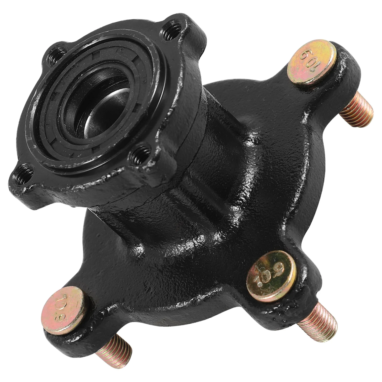 Mozzo in metallo durevole sostitutivo dell'asse del cerchione anteriore Go Kart Atv per l'uso del mozzo Go Beach Wilderness