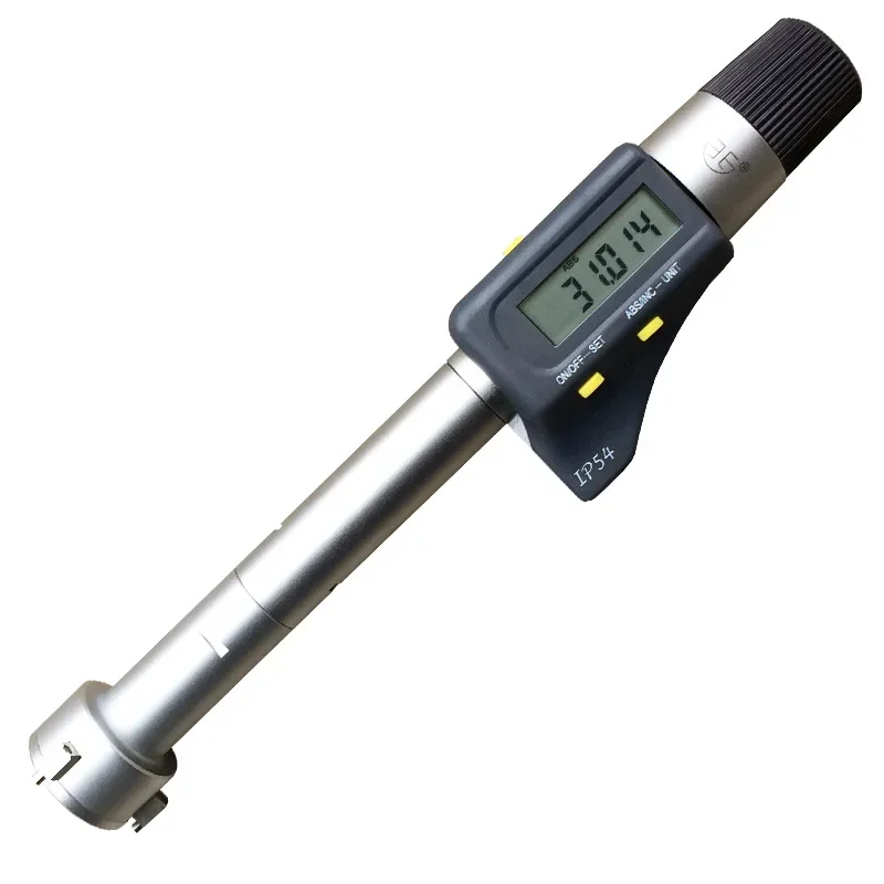 Measuring electronic three-point inner diameter micrometer, digital display inner diameter measurement
