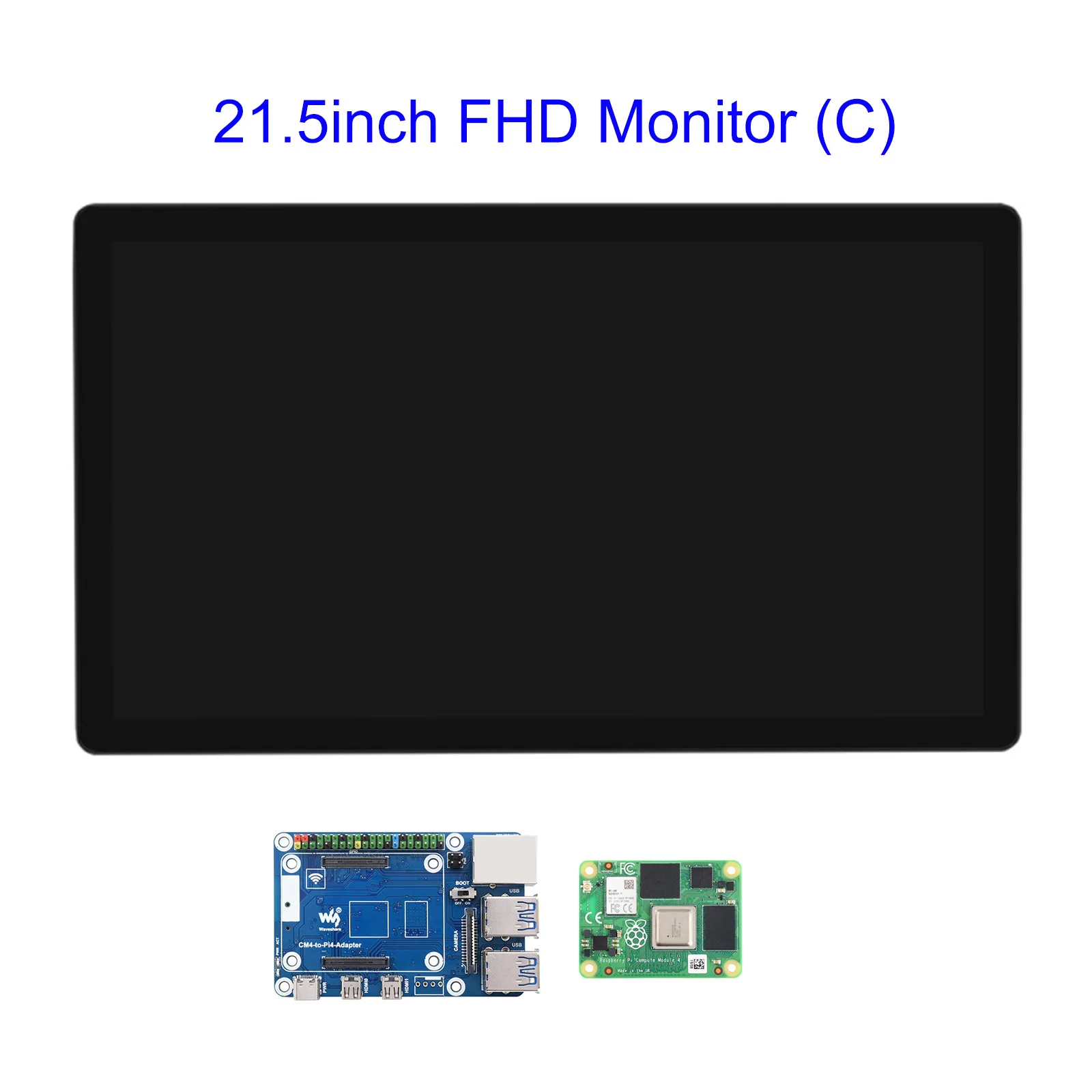 21.5inch Capacitive Touch Monitor, 1080×1920 Full HD Raspberry Pi CM4 all-in-one machine built-in CMPI4102008