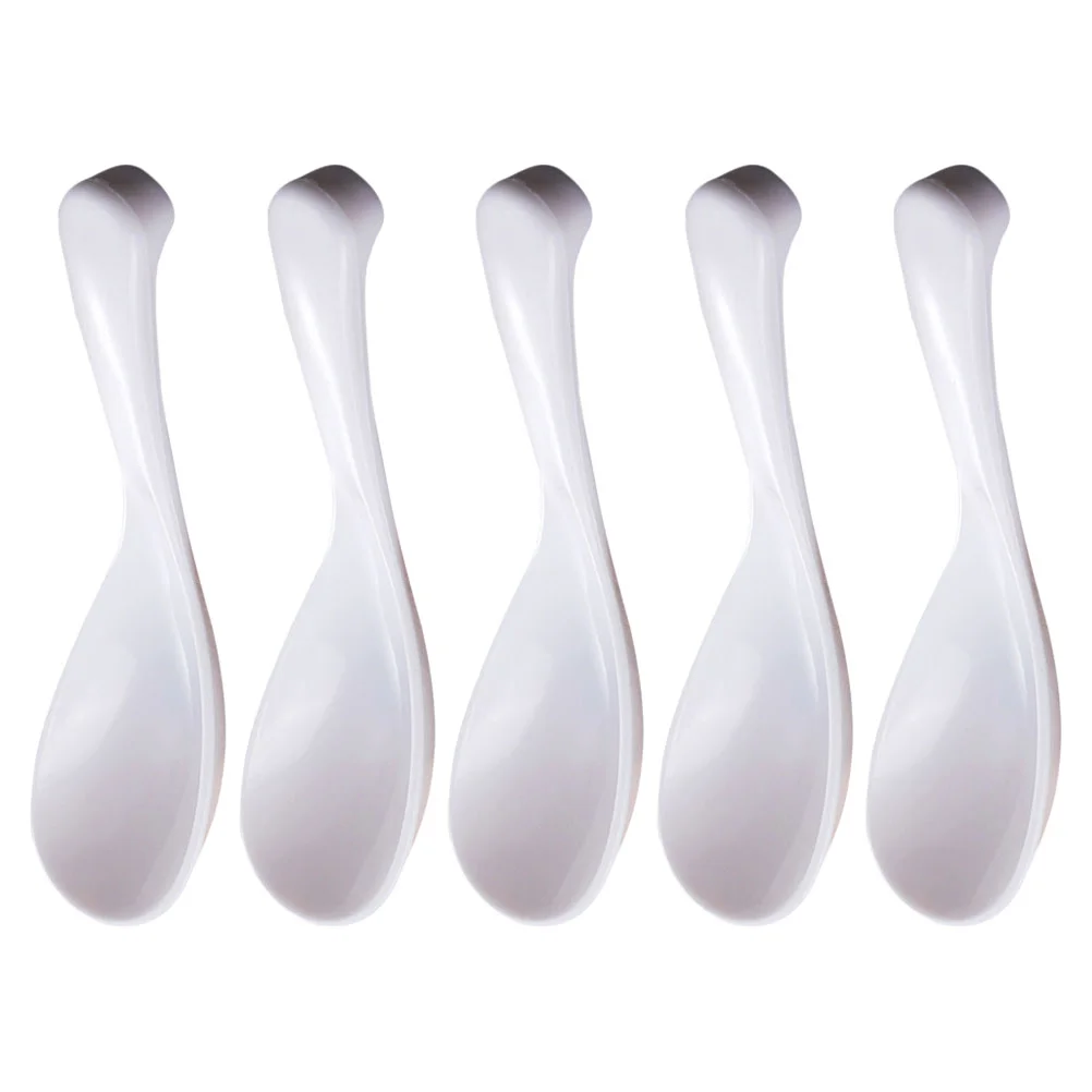 

5 Pcs Spoons Soup Food Plastic Scooper Pp Kitchen Supplies Baby