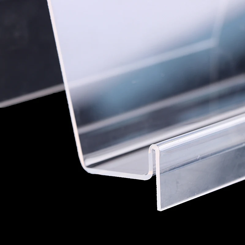 1Pcs Transparent Acrylic Book Display Stand Desktop Book Holder Book Shelf Vertical Book Textbook Display Stand Transparent