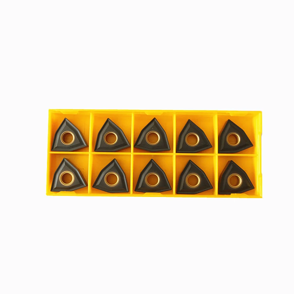 10PCS WNMG080404,WNMG080408,WNMG080412-GH HS6120 CNC Lathe Cutting Carbide  Turning Insert For Cast Iron Parts