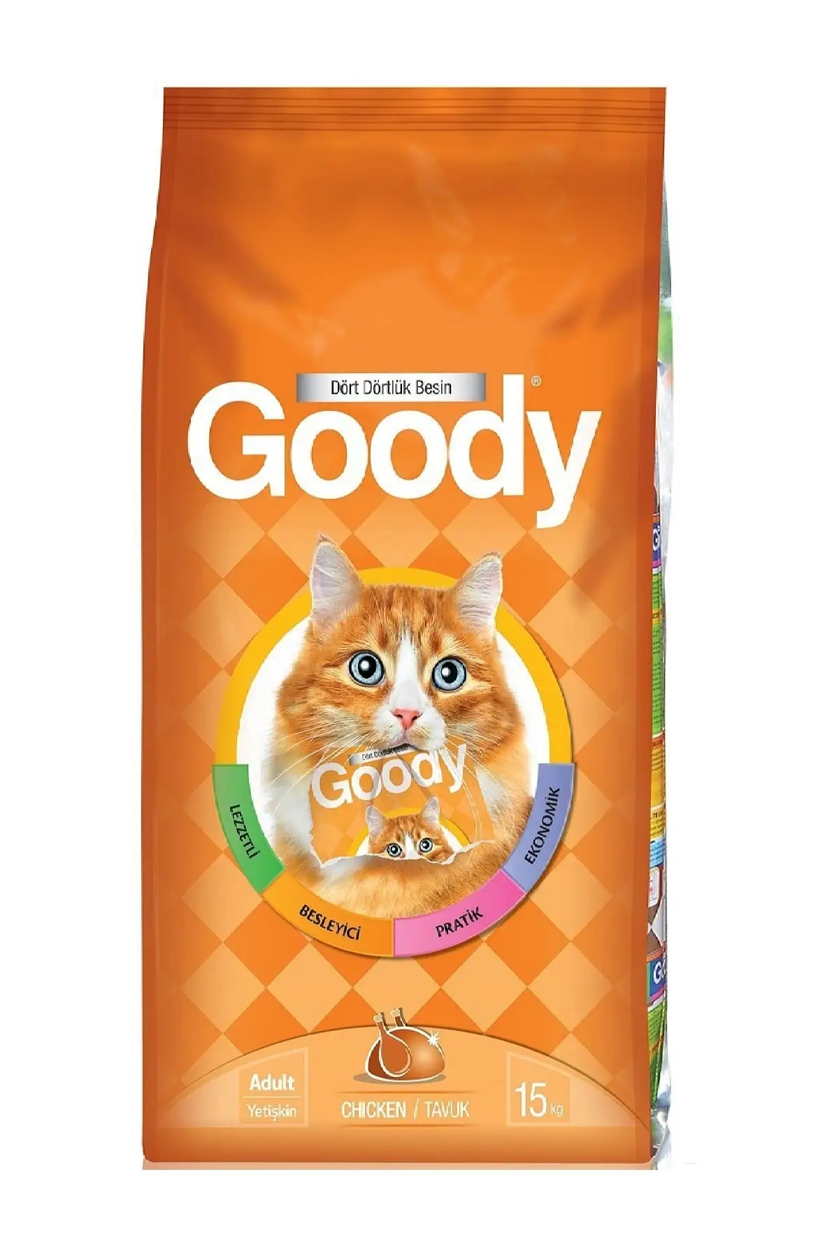 

Healthy delicious Adult Cat Food with Chicken Meat 15 Kg