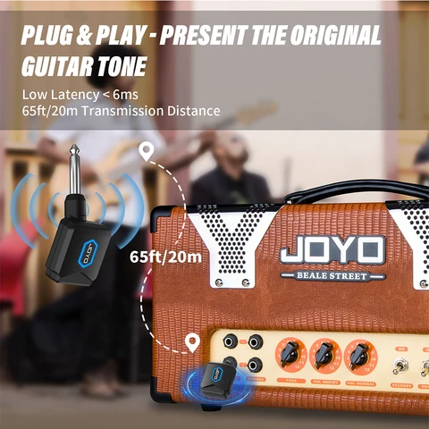 JOYO JW-06 Беспроводная гитарная система для музыкантов — детальный вид товара