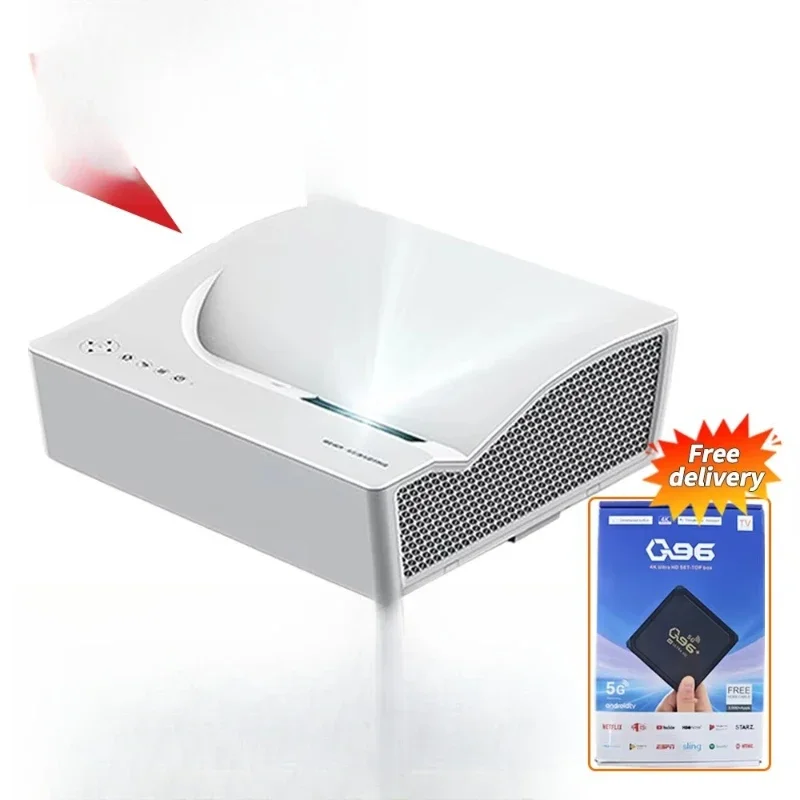 

YDH-P7F 5500 Lumens 4K Projector 150Inch IR Remote Control Auto Focus Dual Bluetooth 5 Portable Laser TV Projector