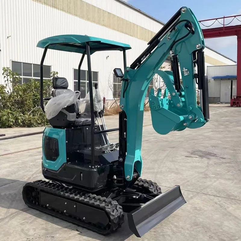 Ready to Work: 1.8T Mini Digger Includes Dozer Blade & EPA/CE Cert. | Free Shipping| Customized