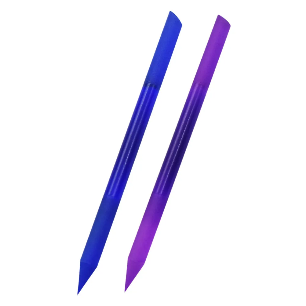 

2 шт. стеклянные пилки для ногтей, профессиональные маникюрные пилки для полировки акриловых и накладных ногтей, для гладких краев и блеска, салонного качества