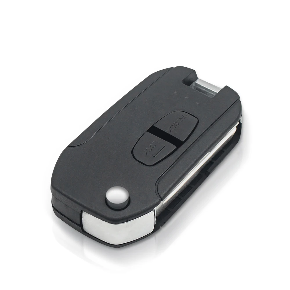 KEYYOU 2/3 Buttons Remote Car Key Shell For Mitsubishi Pajero Sport Outlander Grandis ASX MIT11/MIT8 Blade Blank Case