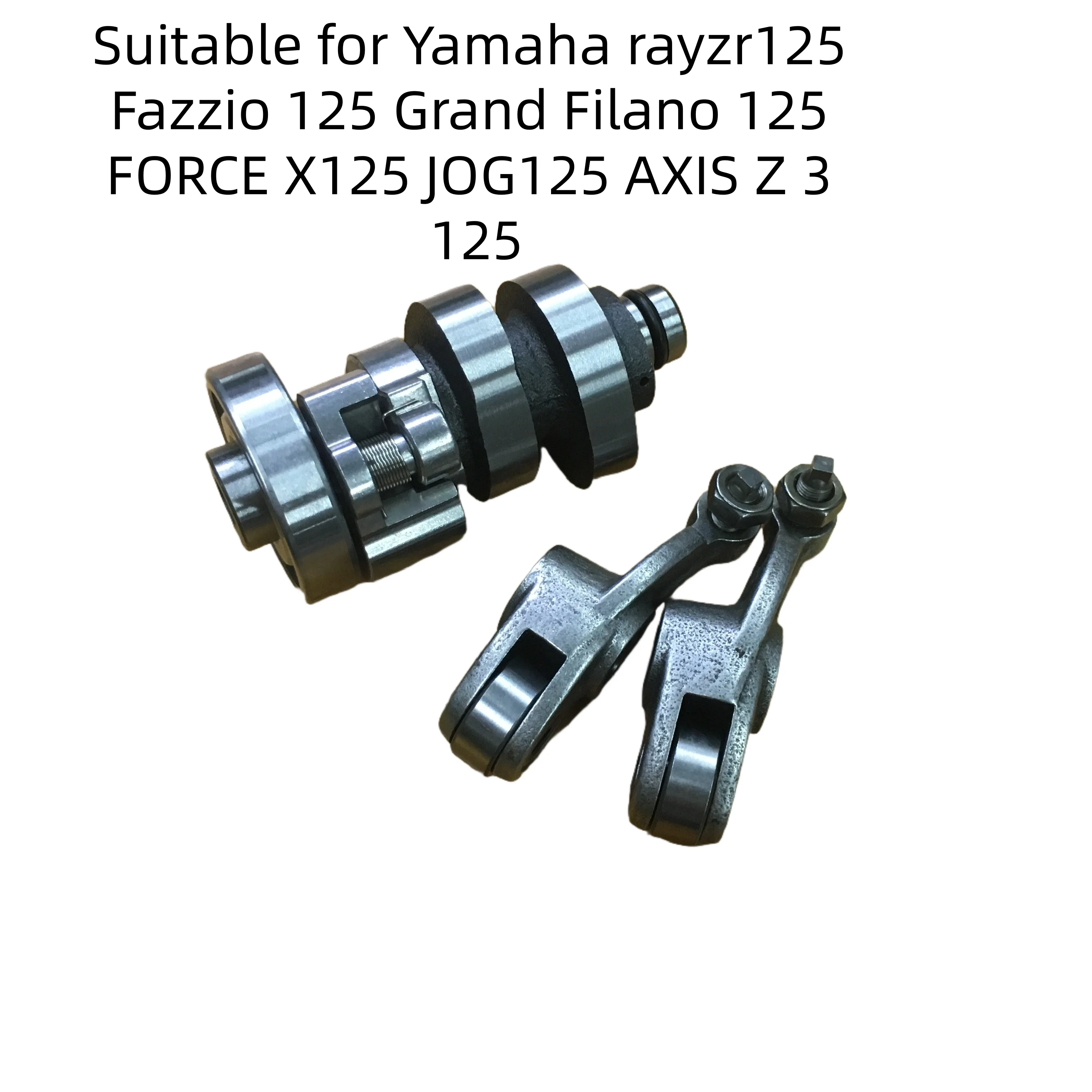 

Motorcycle Engine Cylinder Head Valve Rocker Arm Camshaft Suitable for Yamaha Rayzr125 Fazzio 125 Grand Filano 125 Force X125 Jog125 Axis Z 3 125