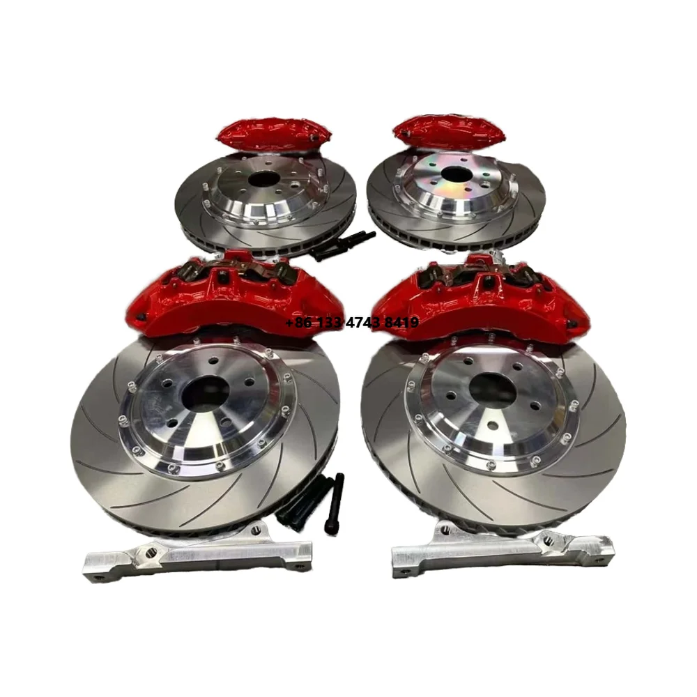 four-piston brake calipers are available in all factory direct new forged front six rear