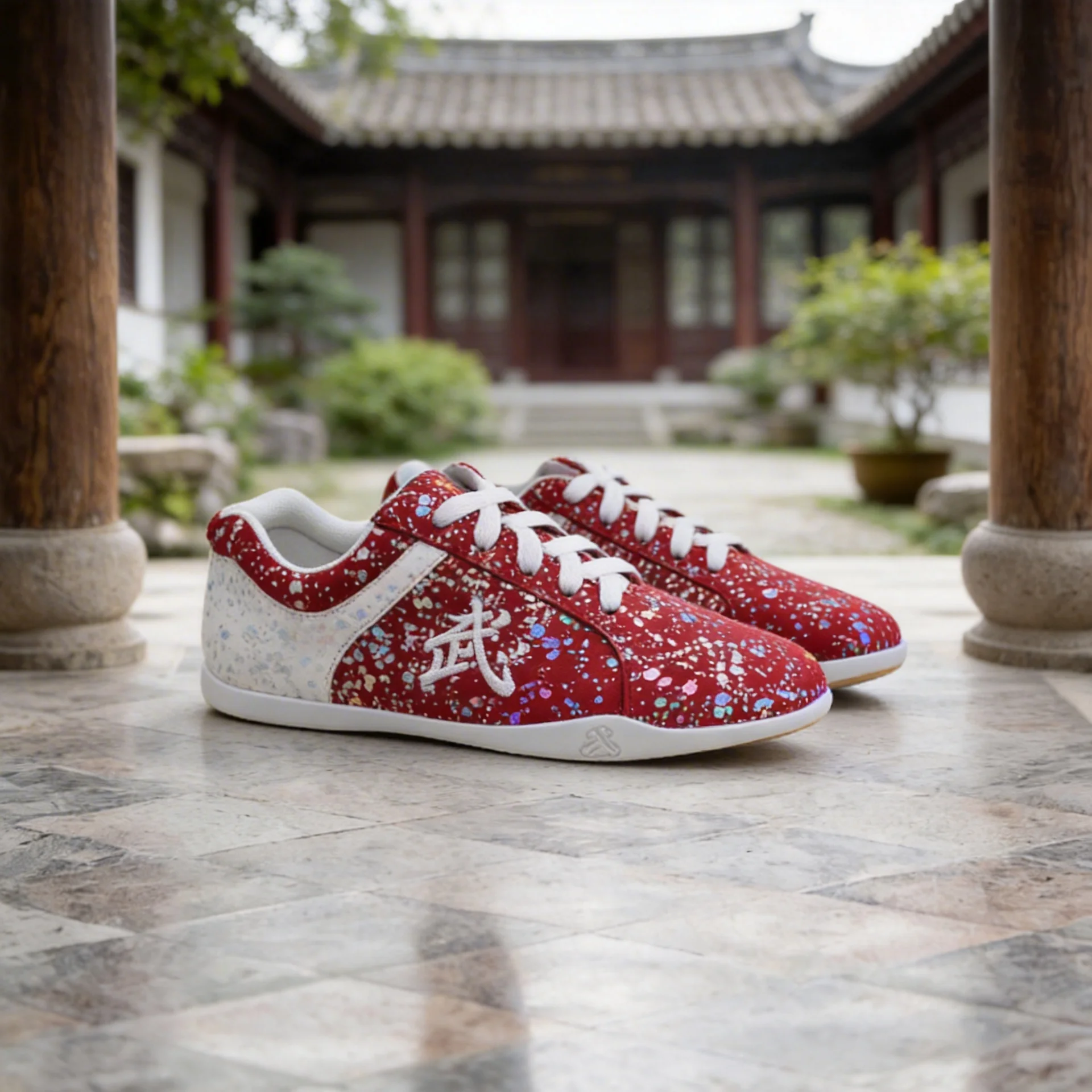 Kampfkunst-Schuhe Taolu-Schuhe Wushu-Schuhe Chinesische Kungfu-Schuhe CCWushu Taichi Taiji Nanquan Changquan Schuhe – Detail 19