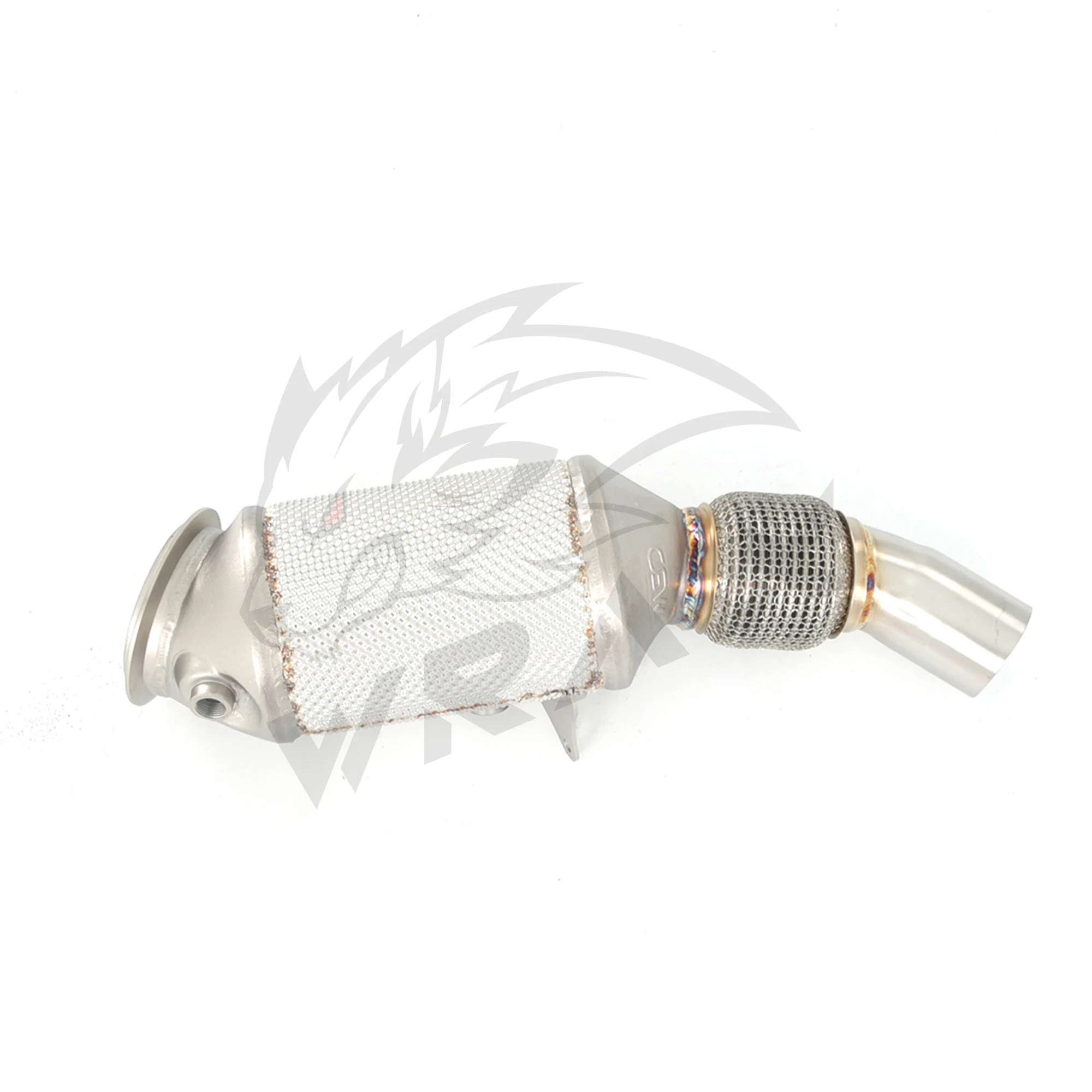 عادم النازل لسيارة BMW N20 WRAX مجموعة ضبط عالية الأداء - متوفر في الأنابيب السفلية المحفزة أو الوصول إلى السيارة بدون أنبوب السفلي #4