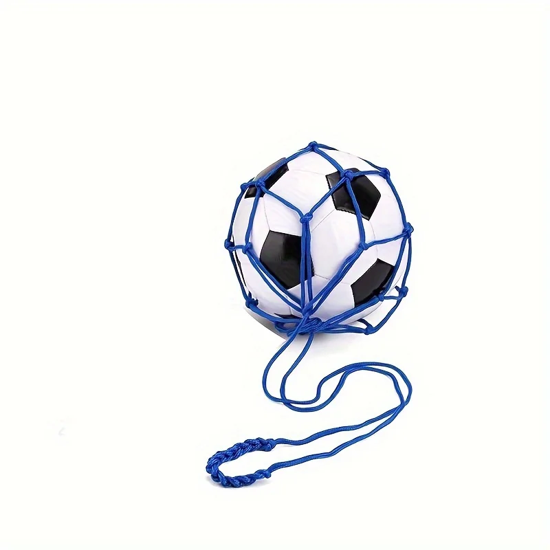 Portable Football Kick Training Net Bag-Durable Nylon Football Net Bag, Easy For Both Men And Women To Carry-Ball-Free
