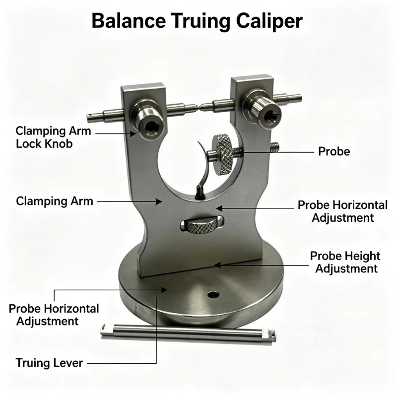 Balance Maintenance Watch Tool Watchmaker Repairs Watch Watch Balance Wheel Calibration Tool Adjust Balance Wheel