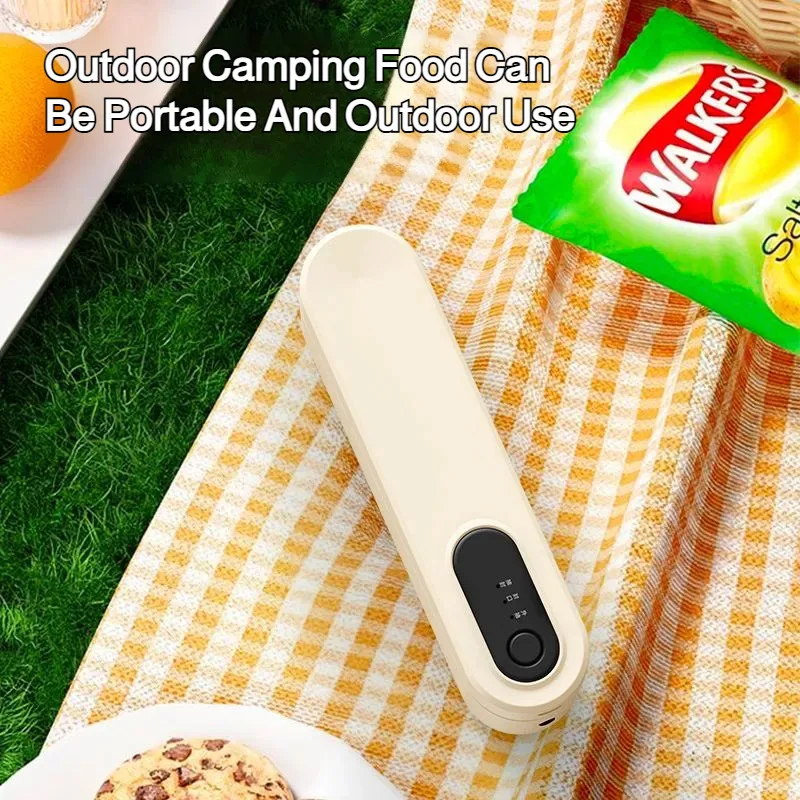 آلة الختم المنزلية الصغيرة أكياس الغذاء فراغ التعبئة والتغليف التلقائي آلة الختم الضاغطة