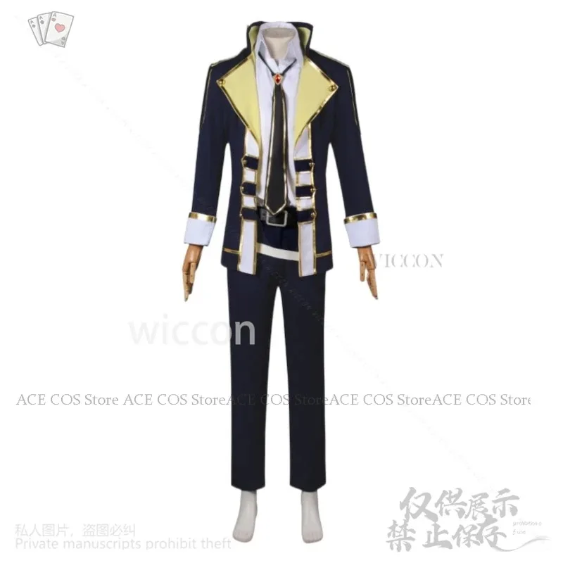 

Аниме Cid Kagenou The Eminence In Shadow Косплей DK Школьная форма Пальто Брюки Черные парики для мужчин и женщин Хэллоуин Cos v;6,a'3.k;8