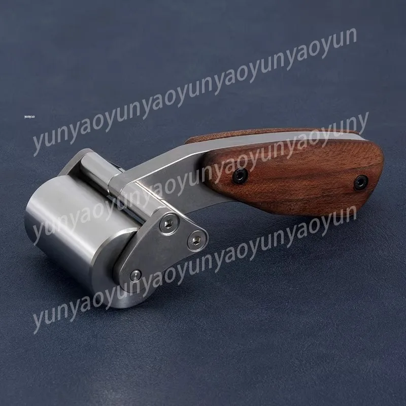 

Heavy Duty Stainless Steel Roller DIY Leather Handmade Leather Roller 630g/60mm