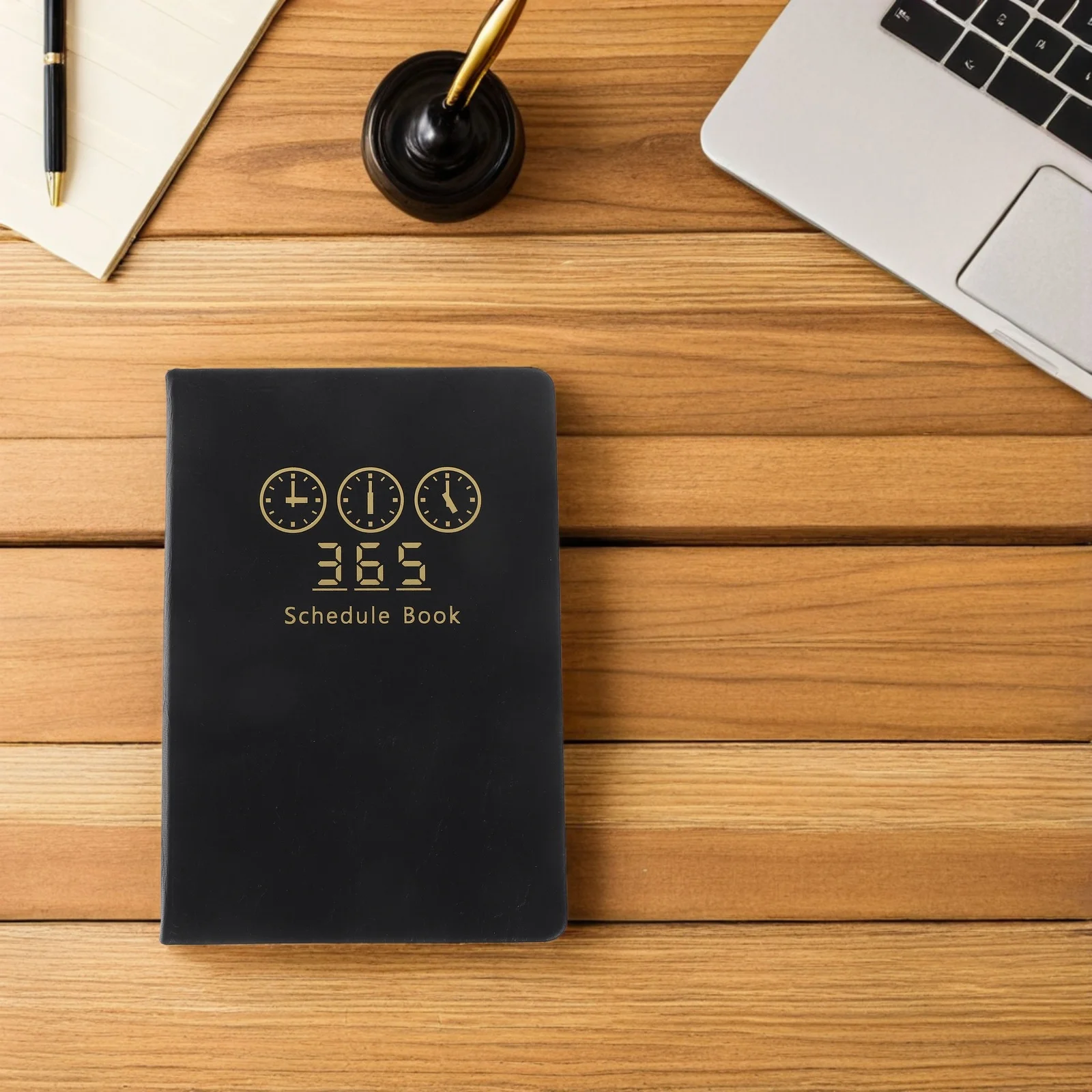 

2026 Planner A5 Hardcover Notebook: Monthly Weekly Calendar Book For Work Study Organization Time Management Black