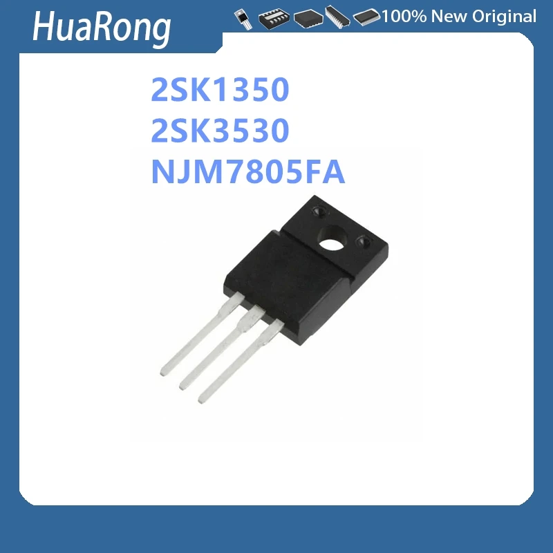 20Pcs/Lot 2SK1350 K1350 2SK3530 K3530 NJM7805FA 7805A
