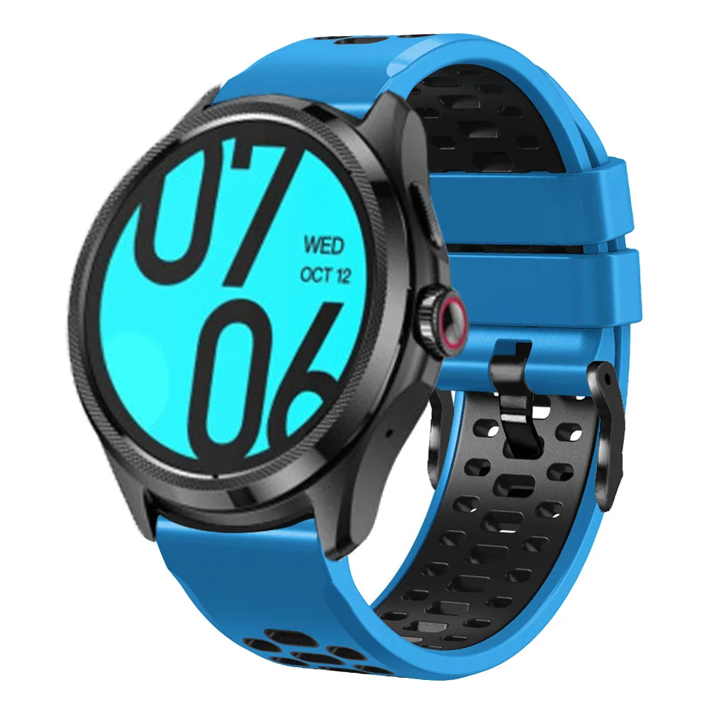 สายรัดซิลิโคน24มม. สำหรับ Zeblaze 3สมาร์ทวอท์ชสายนาฬิกาข้อมือแบบปลดเร็วสำหรับ Zeblaze 3สายรัดข้อมือเปลี่ยนสายรัดข้อมือ