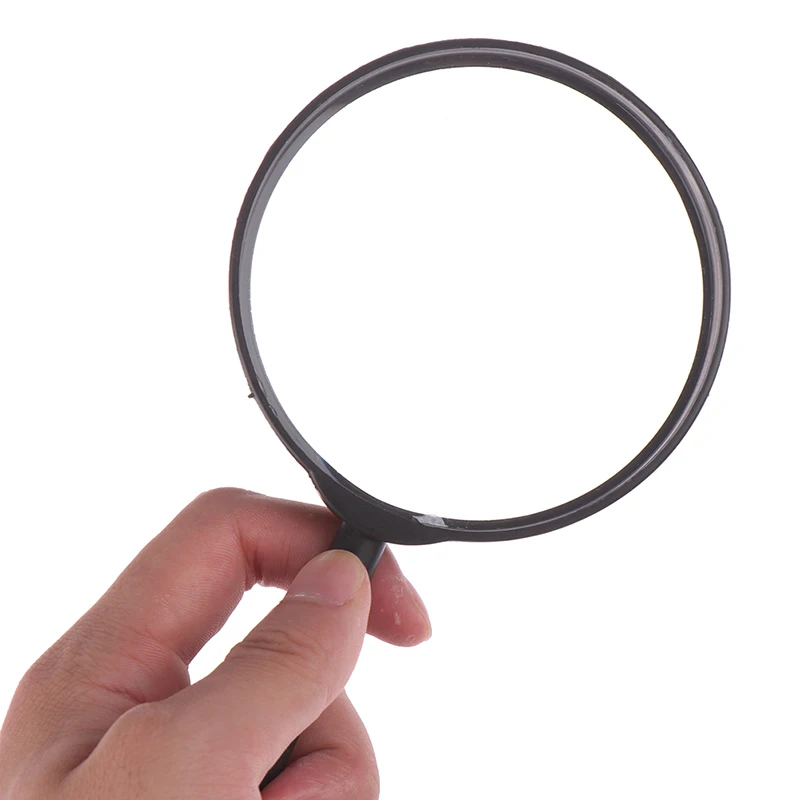 17.5cm Lens Diameter 90mm 5X Handheld Magnifier 5X Reading Map Newspaper Magnifying Glass Jewelry Plastic Magnifying Glass