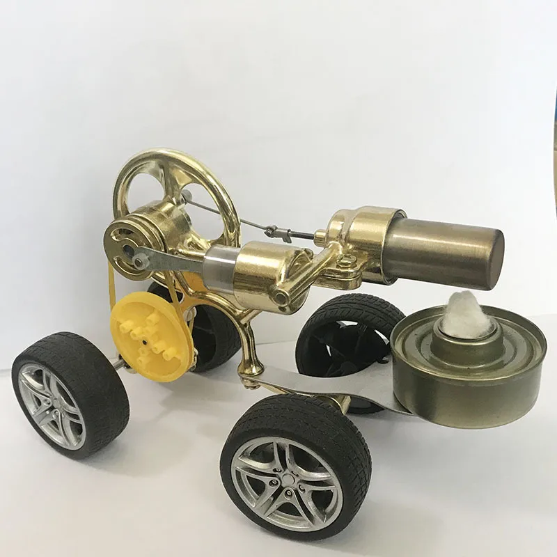 Sterling engine model steam physics science science car making small power generation experimental toy