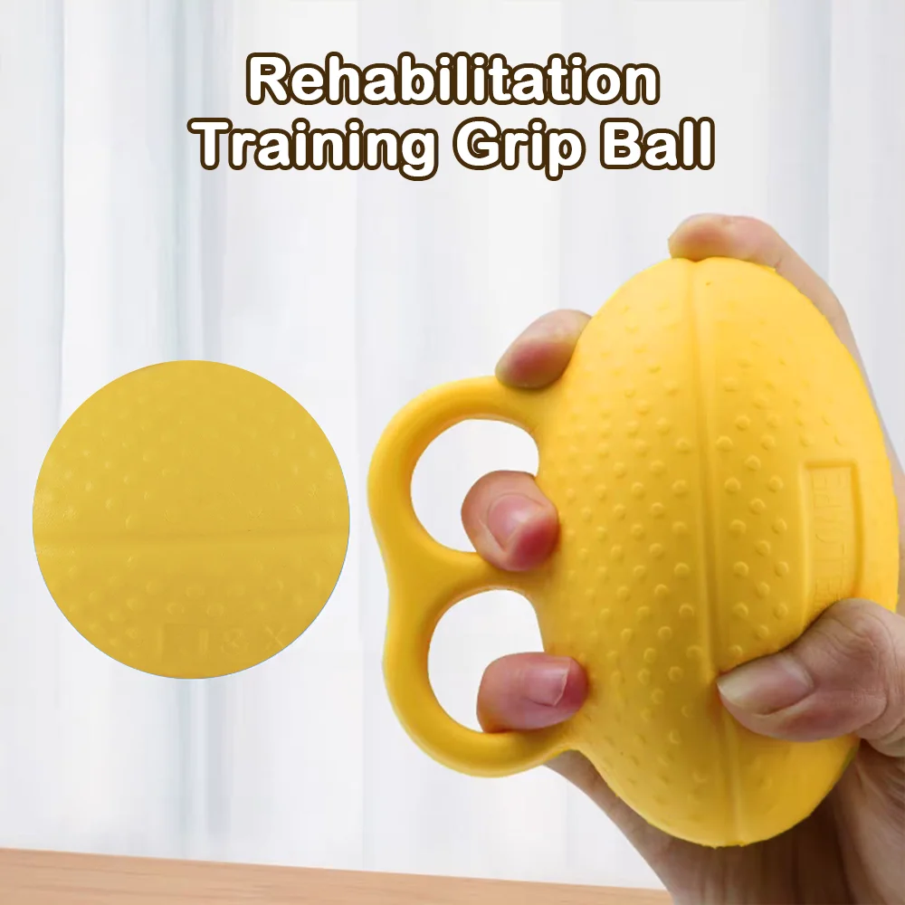 

Rehabilitation Training Grip Ball Soft Hand Therapy Ball Auxiliary Exercise Finger Flexibility Sport Elderly Adult Hand Exercise