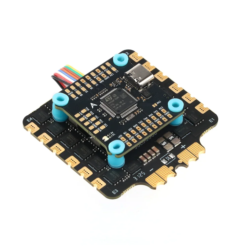 VIVaSSoloGood 8S F722 100A Stack ICM42688P 4in1 ESC 30.5X30.5mm 3-8S Support 2 Cameras For RC FPV Drone Multicopter