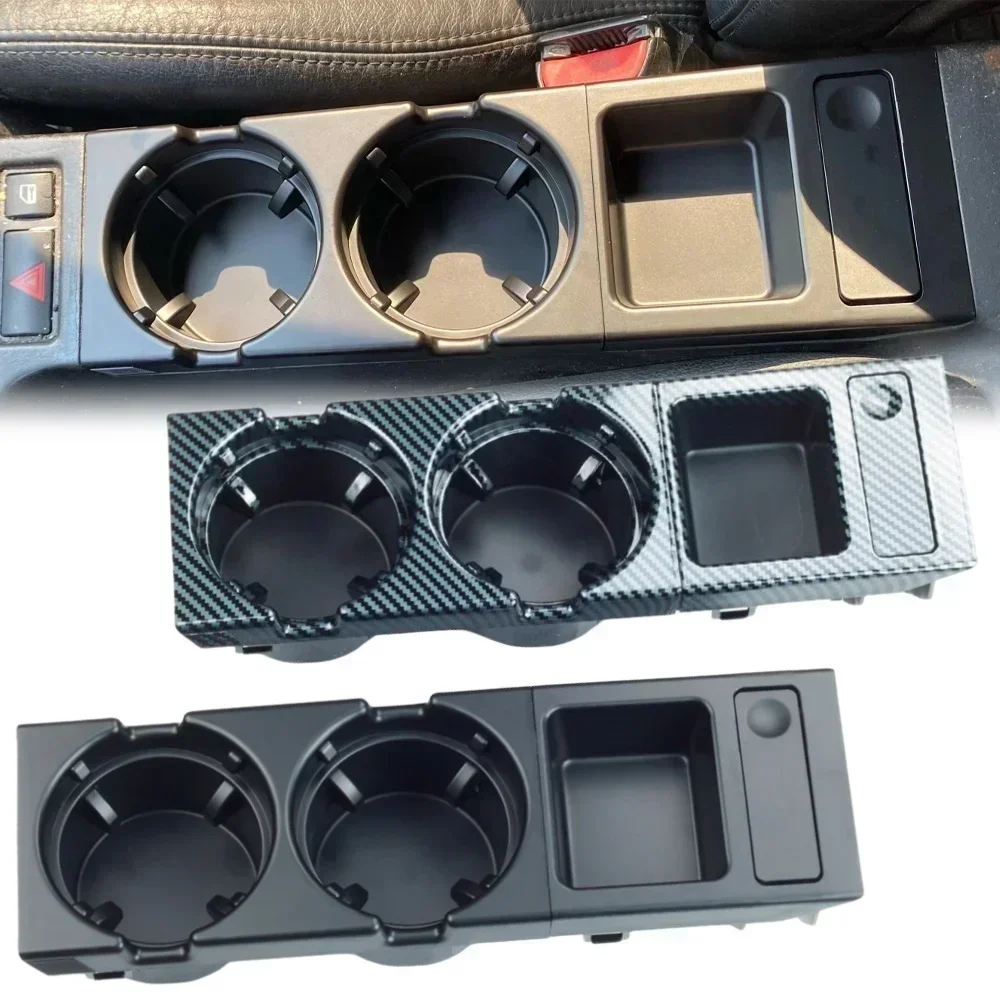 

51168217953 Front Center Console Storage Box Coin Cup Holder For BMW E46 3 Series 1999 2000 2001 2002 2003 2004 2005 2006