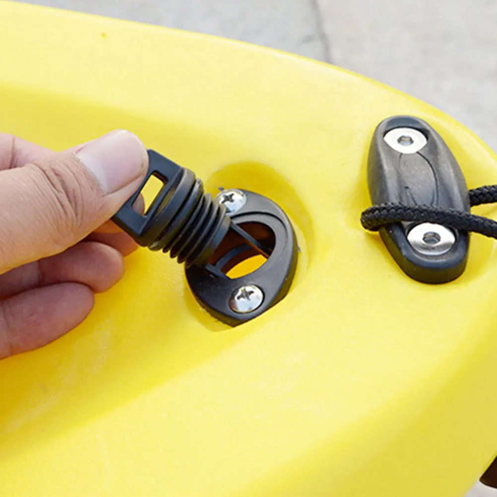 

1 set Waterproof Kayak Plug ABS Drain Plugs for Boat Canoe Accessories Stops Seepage Boat Drain Plugs Draining Water Hull