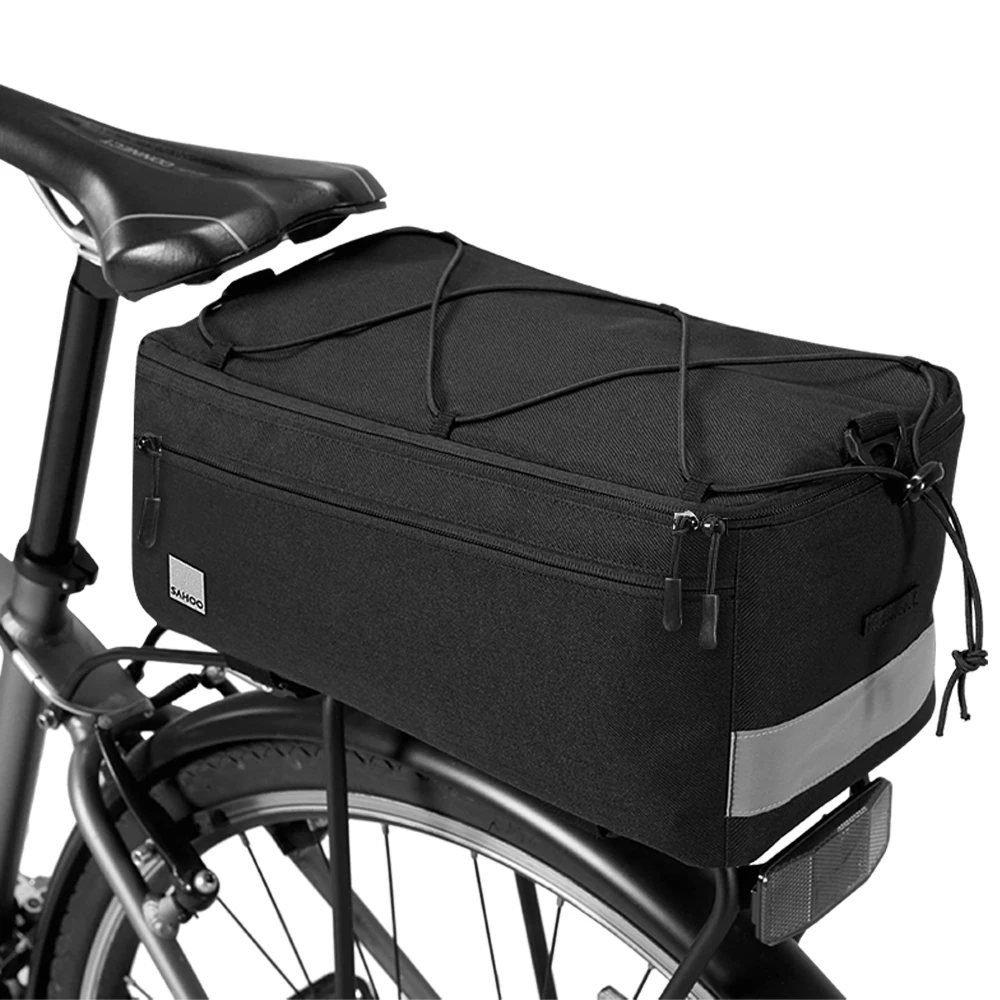 Multi Function Cycling Insulated Trunk Cooler Bag Bicycle Bike Rear Seat Bag Luggage Rack Pannier Bag