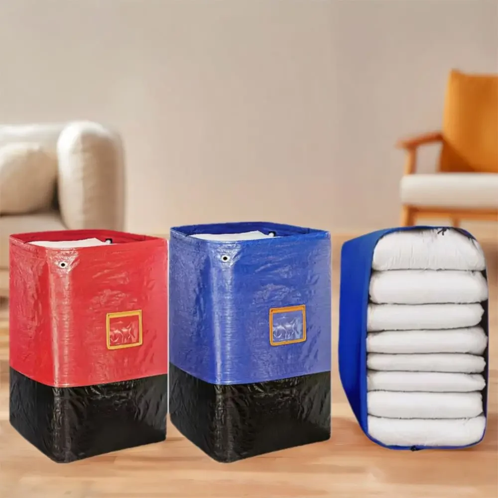 Verhuisverpakkingszakken Opbergzakken Verdikt Slijtvast Waterdicht Vochtbestendig Pakkettransferzakken Multifunctionele ritssluiting