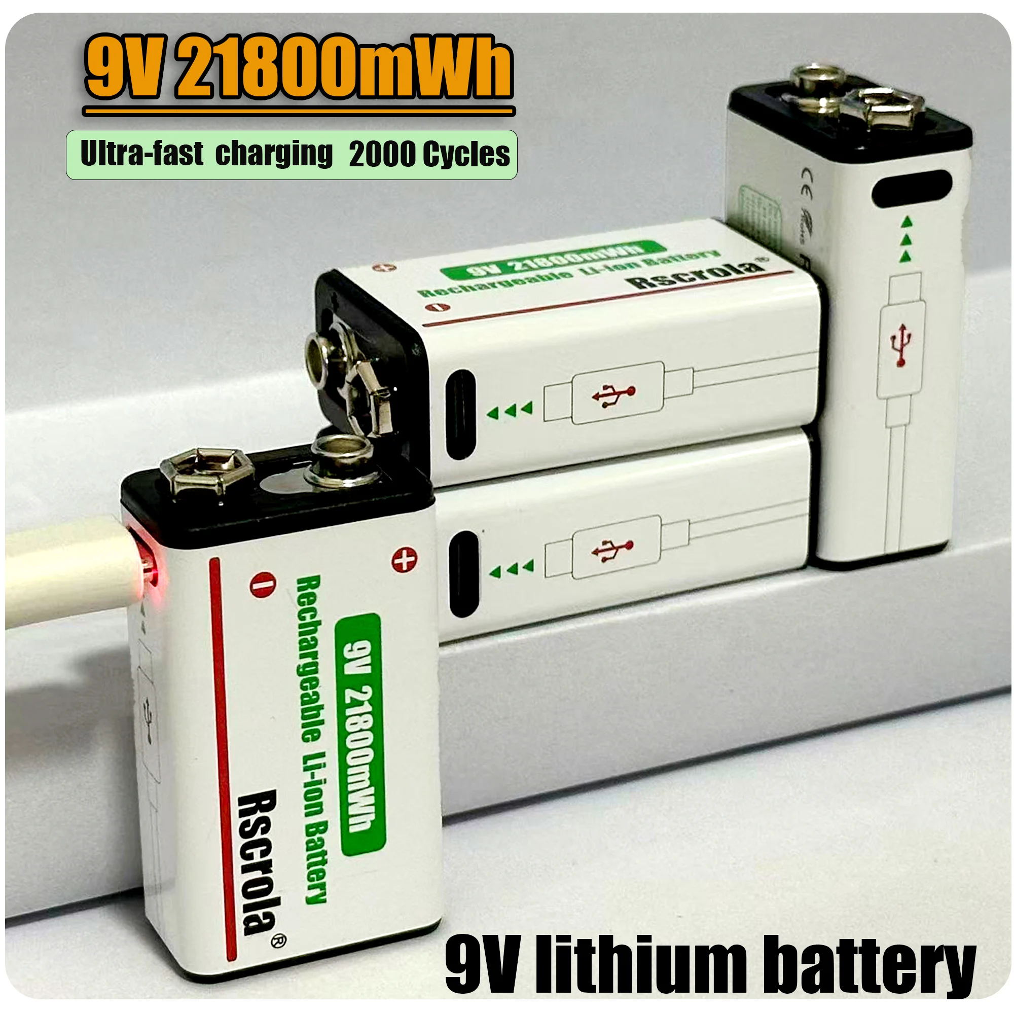 2025 Hot Usb 9V Rec…